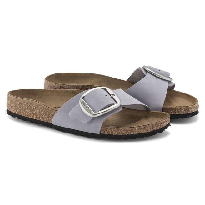 Madrid Big Buckle Cuir nubuck Purple Fog Madrid Big Buckle Cuir nubuck Purple Fog