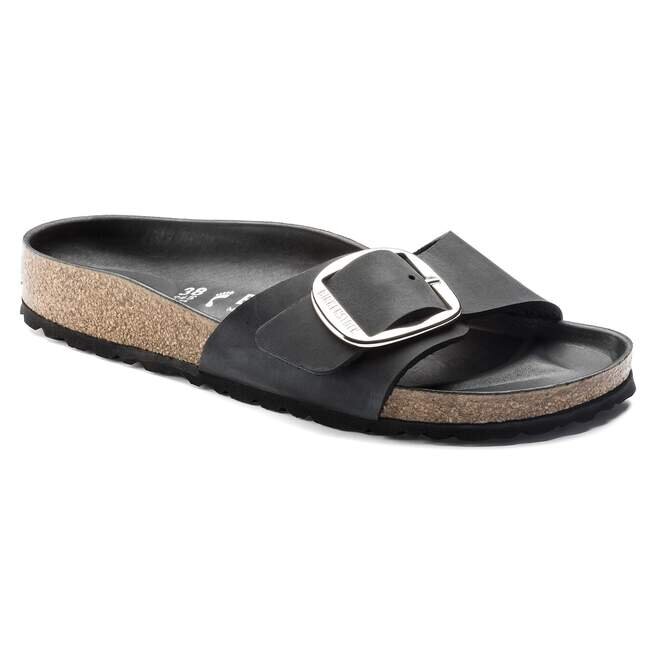 Madrid Big Buckle en cuir naturel huilé Madrid Big Buckle en cuir naturel huilé
