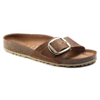Madrid Big Buckle en cuir naturel huilé Madrid Big Buckle en cuir naturel huilé