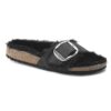 Madrid Big Buckle en cuir naturel huilé
