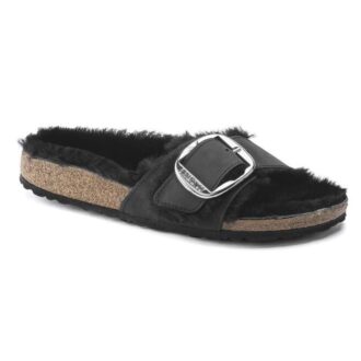 Madrid Big Buckle en cuir naturel huilé