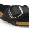 Madrid Big Buckle en cuir naturel huilé