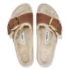 Madrid Big Buckle en cuir naturel huilé