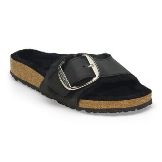 Madrid Big Buckle en cuir naturel huilé