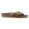 Madrid Big Buckle en cuir naturel huilé