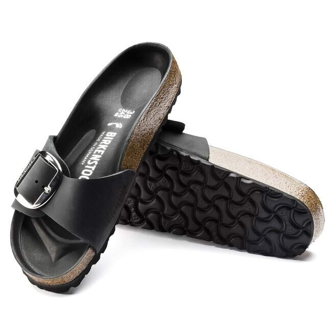 Madrid Big Buckle en cuir naturel huilé Madrid Big Buckle en cuir naturel huilé
