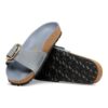 Madrid Big Buckle en cuir naturel huilé