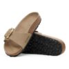 Madrid Big Buckle en cuir naturel huilé