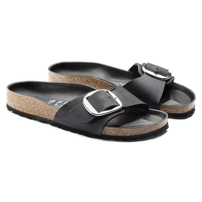 Madrid Big Buckle en cuir naturel huilé Madrid Big Buckle en cuir naturel huilé
