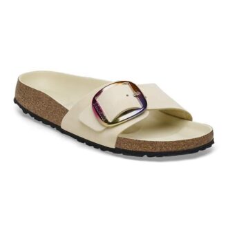 Madrid Big Buckle en cuir nubuck naturel Madrid Big Buckle en cuir nubuck naturel