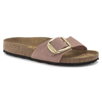 Madrid Big Buckle en cuir nubuck naturel Madrid Big Buckle en cuir nubuck naturel