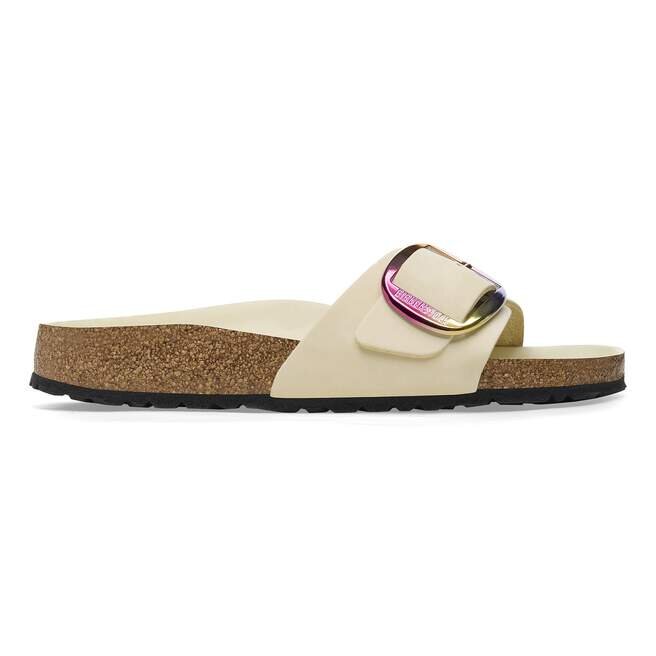 Madrid Big Buckle en cuir nubuck naturel Madrid Big Buckle en cuir nubuck naturel