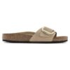 Madrid Big Buckle en cuir nubuck naturel Madrid Big Buckle en cuir nubuck naturel