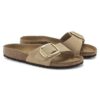 Madrid Big Buckle en cuir nubuck naturel Madrid Big Buckle en cuir nubuck naturel