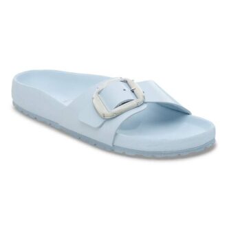 Madrid Big Buckle Pearl Cuir naturel verni