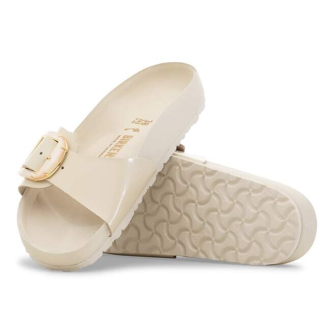 Madrid Big Buckle Pearl Cuir naturel verni Madrid Big Buckle Pearl Cuir naturel verni