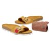 Madrid en cuir naturel brut