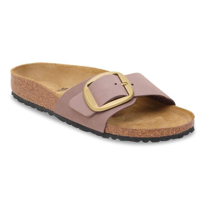 Madrid en cuir nubuck avec Big Buckle Madrid en cuir nubuck avec Big Buckle