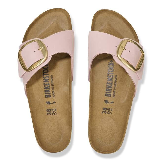 Madrid en cuir nubuck avec Big Buckle Madrid en cuir nubuck avec Big Buckle