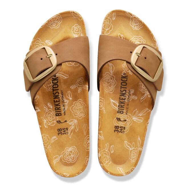 Madrid en cuir nubuck avec Big Buckle Madrid en cuir nubuck avec Big Buckle