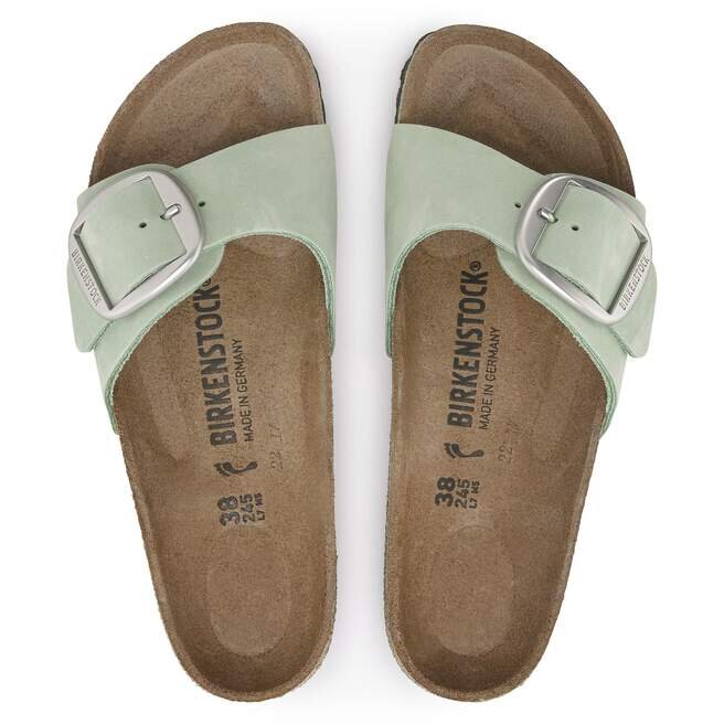 Madrid en cuir nubuck avec Big Buckle Madrid en cuir nubuck avec Big Buckle