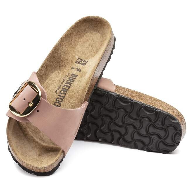 Madrid en cuir nubuck avec Big Buckle Madrid en cuir nubuck avec Big Buckle