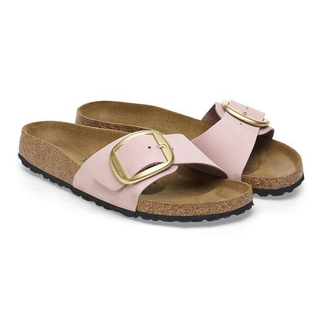 Madrid en cuir nubuck avec Big Buckle Madrid en cuir nubuck avec Big Buckle