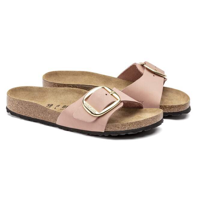 Madrid en cuir nubuck avec Big Buckle Madrid en cuir nubuck avec Big Buckle
