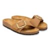 Madrid en cuir nubuck avec Big Buckle Madrid en cuir nubuck avec Big Buckle
