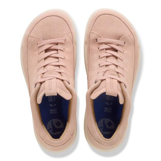 Melbourne en cuir suédé rose clair Melbourne en cuir suédé rose clair