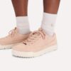 Melbourne en cuir suédé rose clair Melbourne en cuir suédé rose clair