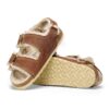 Milano à Big Buckle en cuir naturel huilé et peau de mouton Milano à Big Buckle en cuir naturel huilé et peau de mouton