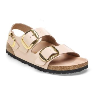 Milano Big Buckle en cuir naturel verni Milano Big Buckle en cuir naturel verni