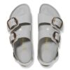 Milano Big Buckle en cuir naturel verni