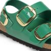 Milano Big Buckle en cuir naturel verni