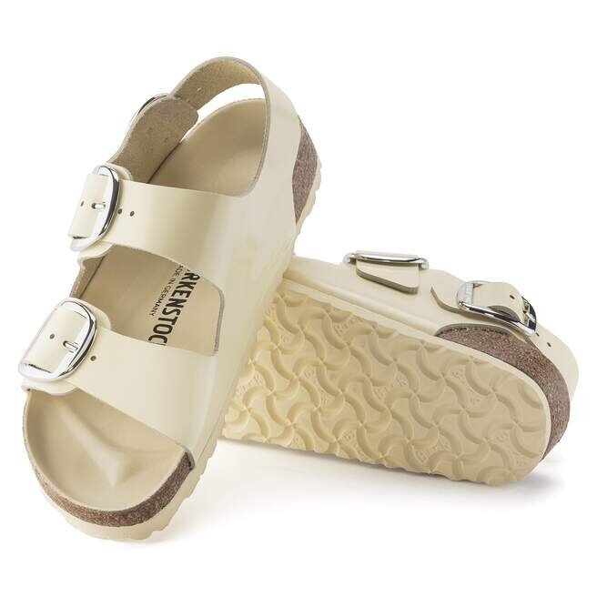 Milano Big Buckle en cuir naturel verni Milano Big Buckle en cuir naturel verni