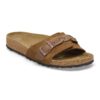 Oita Cuir suédé tressé Mink Oita Cuir suédé tressé Mink