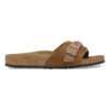 Oita Cuir suédé tressé Mink Oita Cuir suédé tressé Mink