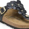 Ornement floral Gizeh en cuir naturel Ornement floral Gizeh en cuir naturel