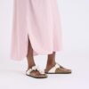 Ornement floral Gizeh en cuir naturel Ornement floral Gizeh en cuir naturel