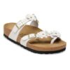 Ornement floral Mayari en cuir naturel Ornement floral Mayari en cuir naturel