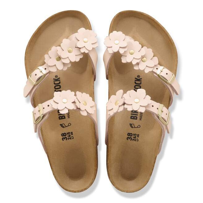 Ornement floral Mayari en cuir naturel Ornement floral Mayari en cuir naturel