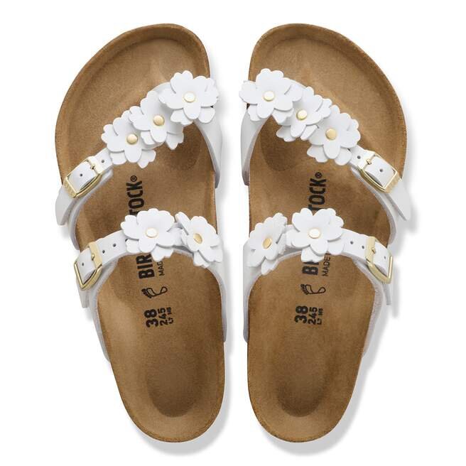 Ornement floral Mayari en cuir naturel Ornement floral Mayari en cuir naturel