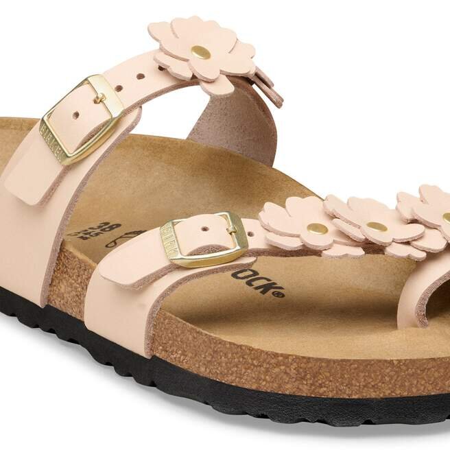 Ornement floral Mayari en cuir naturel Ornement floral Mayari en cuir naturel