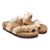 Ornement floral Mayari en cuir naturel Ornement floral Mayari en cuir naturel