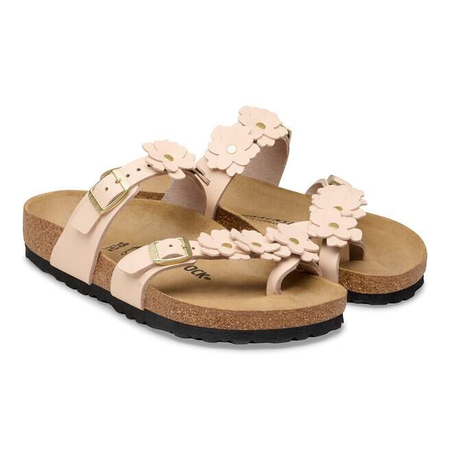 Ornement floral Mayari en cuir naturel Ornement floral Mayari en cuir naturel