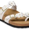 Ornement floral Mayari en cuir naturel Ornement floral Mayari en cuir naturel