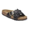 Ornement floral Siena en cuir naturel Ornement floral Siena en cuir naturel