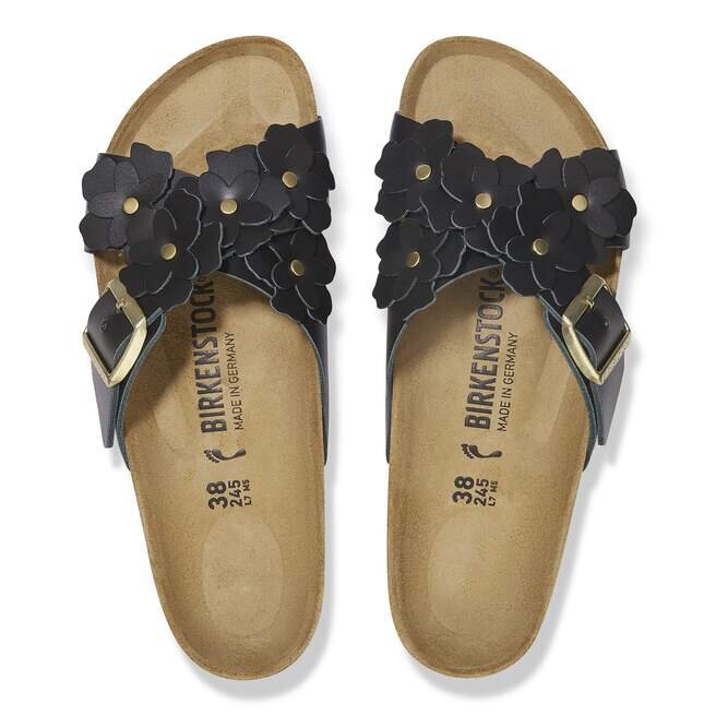 Ornement floral Siena en cuir naturel Ornement floral Siena en cuir naturel