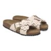 Ornement floral Siena en cuir naturel Ornement floral Siena en cuir naturel